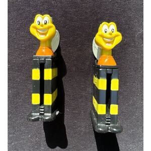 2 PEZ Candy Dispensers Honey Nut Cheerios Bee Cereal Box Prize 2001